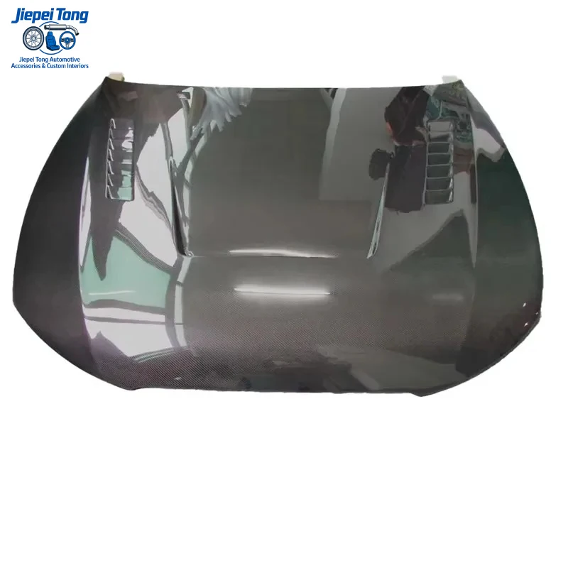 

for Audi‘s A5 2009-2011 2010 High Quality S5 Style Carbon Fiber Fibre Engine Hood Vent Car Bonnet