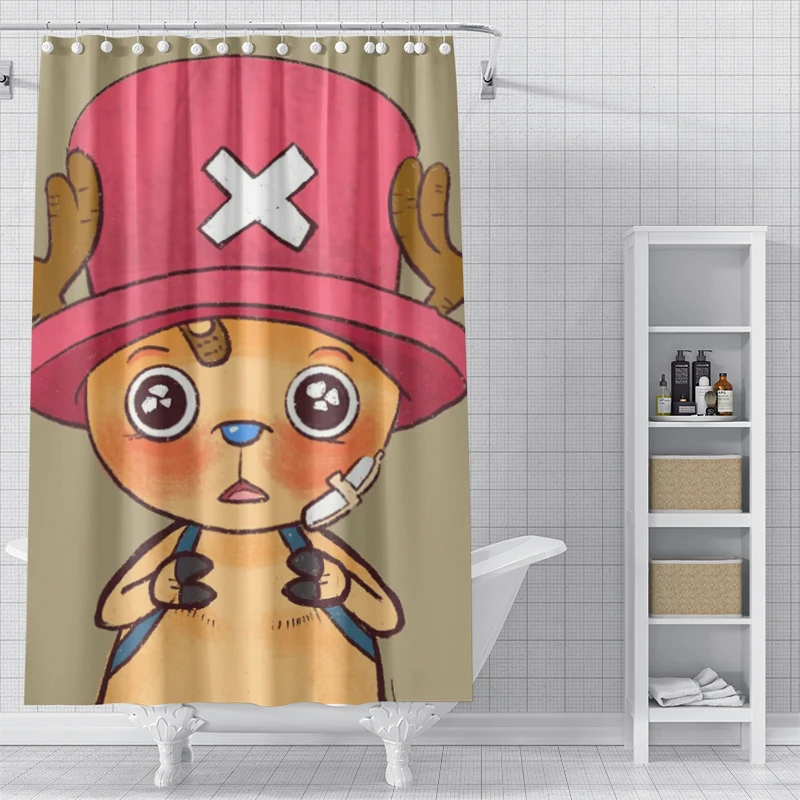 Home shower curtains for bathroom waterproof fabric bathroom Curtains Anime animal style modern shower curtain 180x200 90x180