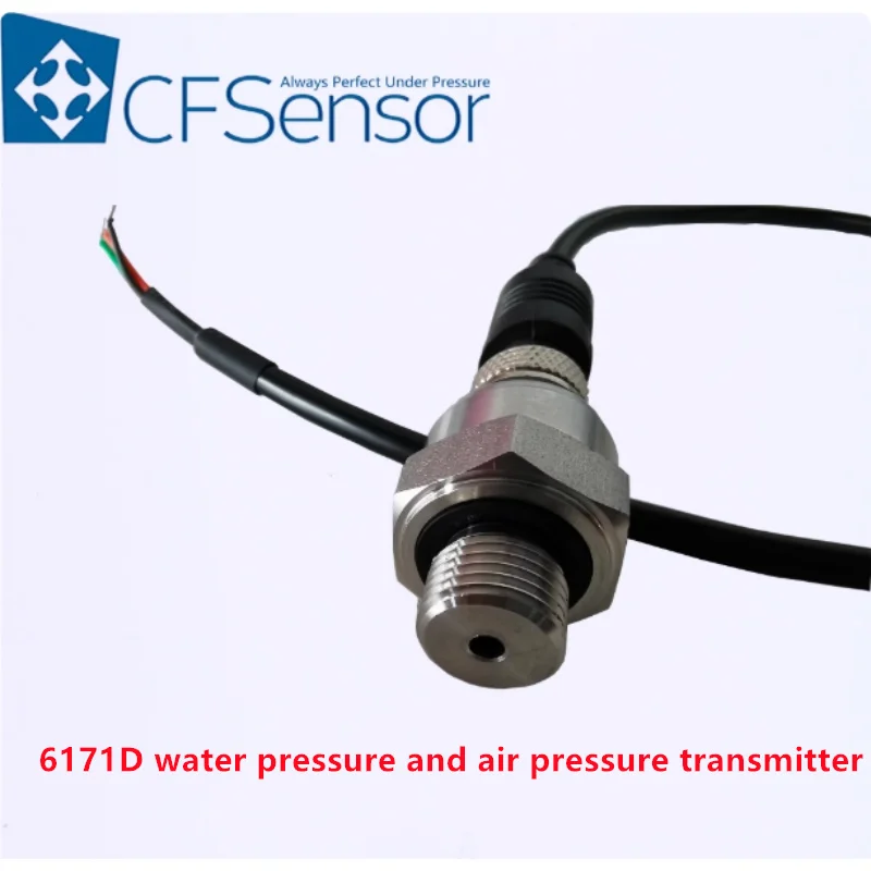 (5V) 6171D water pressure and air pressure transmitter 0.5-4.5V three wire power supply 5V water pump 1/1.6/2.5MPa aviation plug