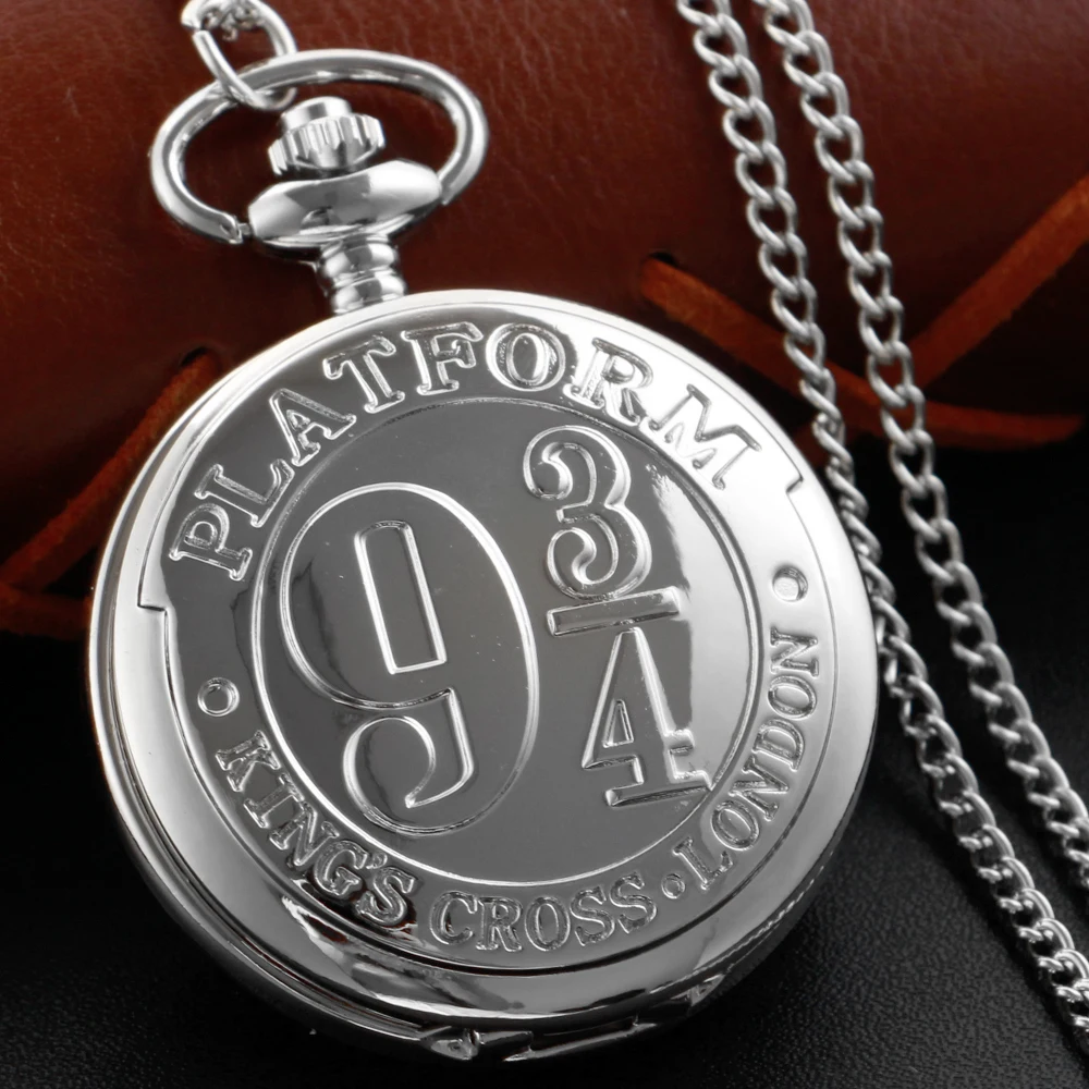 

Vintage Silver Digital Pocket Watch Steampunk Necklace Digital Pendant Chain Clock Fashion Sculpture Women's Men's Gift