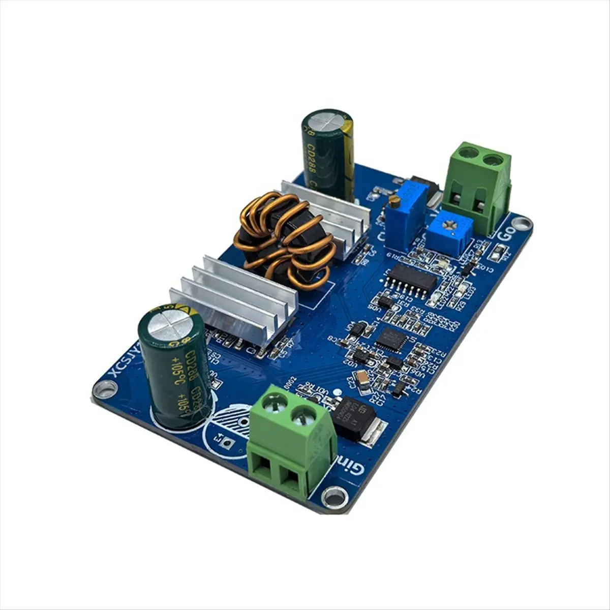 DC-DC 5-35V to 5-28V Adjustable Constant Voltage Current Step-Up Step-Down Converter Module 100W Solar Controller Module