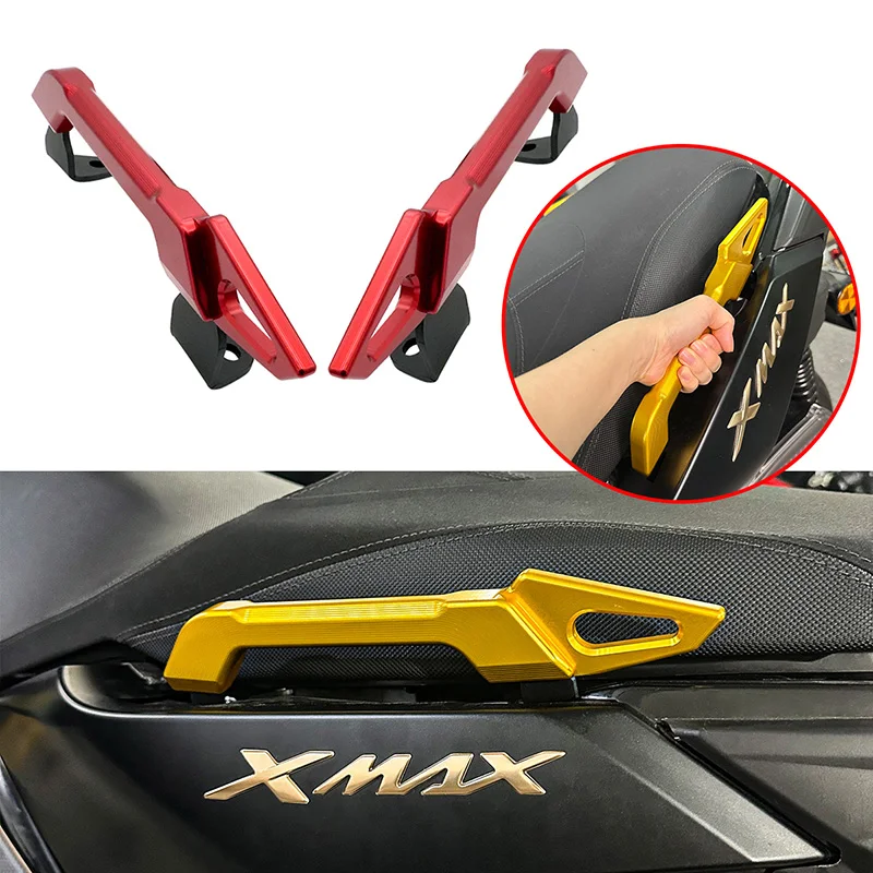 Für Yamaha XMAX 125 300 250 400 Haltegriff hinten 2017–2024 V1/V2 Beifahrersitz Griff Halterung Motorrad Sicherheitszubehör