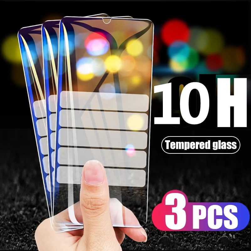 3Pcs for Google Pixel 8 8A Pixel8 Pro Tempered Glass Screen Protector Protect Film 10H Anti-Scratch Toughened Glass Shield Clear