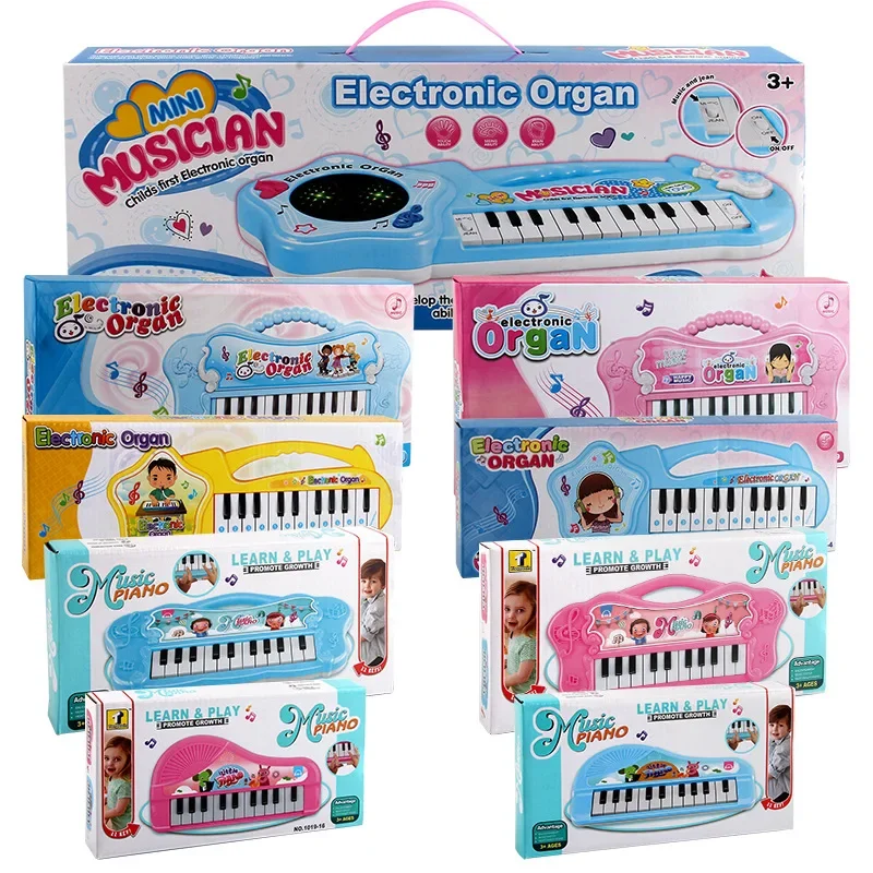 Piano Musical Toy Sound Keyborad Electic Flashing Music Instrument Developmental Early Educational Toys For Kids Children