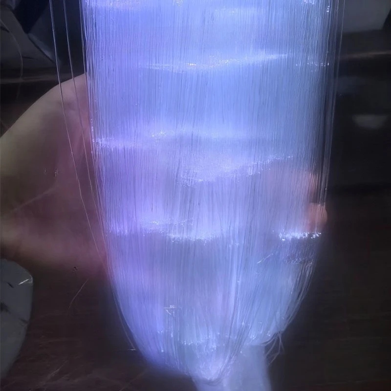 Underwater fiber optic lamp landscape underwater lamp performance lamp underwater luminous wing luminous fiber  angel