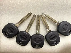 5pcs Toy43at Engraved Line Key for Toyota Camry Reiz Corolla car key scale shearing teeth blank