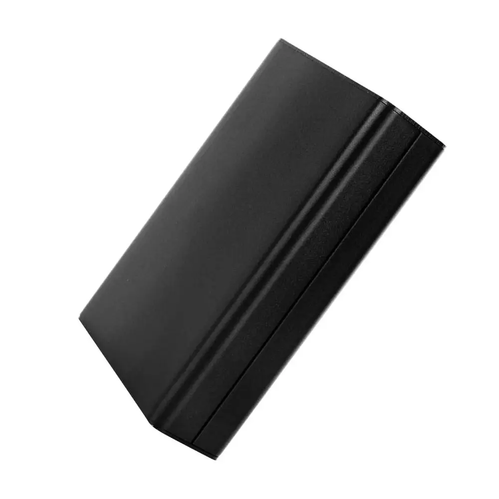 Waterproof Aluminum Instrument Box PCB Black Power Junction Box Amplifier Housing Outdoor Electronic Project Case Industry