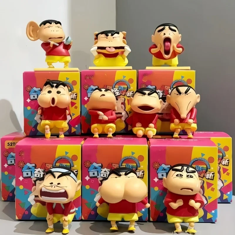 New Crayon Shin chan Strange and quirky newbies trendy toys plush toys desktop ornaments blind box toys gifts