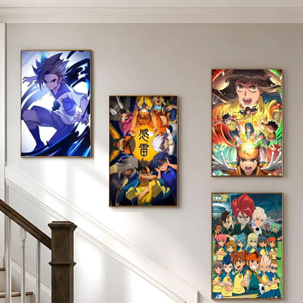 Firestorm I-Inazuma Eleven Anime Poster HD Modern Peel and Stick Wall Decor for Bedroom Living Room Dorm Office Kitchen Bathroom