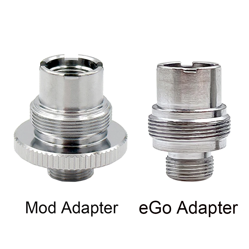 Adaptador de rosca 510 a conector de rosca Ego Mod, compatible con tanque CE4 CE5 ETS Protank Eleaf Istick Mini Pico Melo, 2 uds.