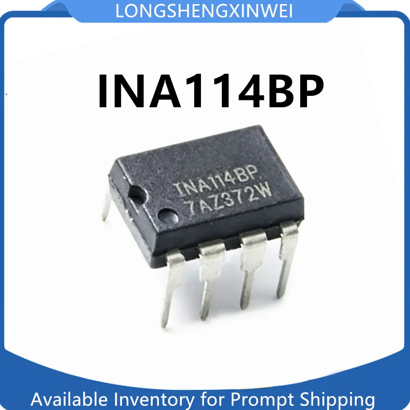 1PCS New INA114BP DIP8 Precision Instrument Amplifier Chip Original in Stock