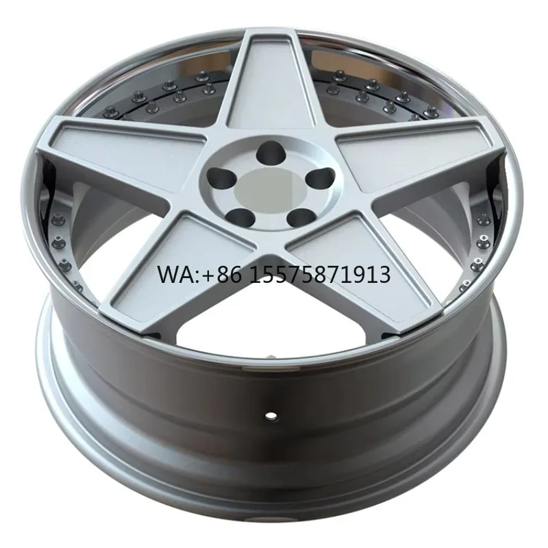 

Customized 6061t6 Forged Wheel Rims 5 Star Rims 5x112 21 Inch Alloy Wheel