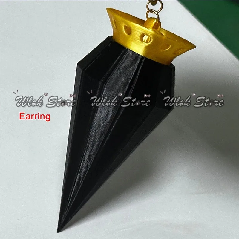 لعبة Wuthering موجات Yinlin تأثيري حلي شعر مستعار تشي باو فستان القرط أغطية الرأس النساء هالوين حفلة كرنفال الزي الشعر الأحمر