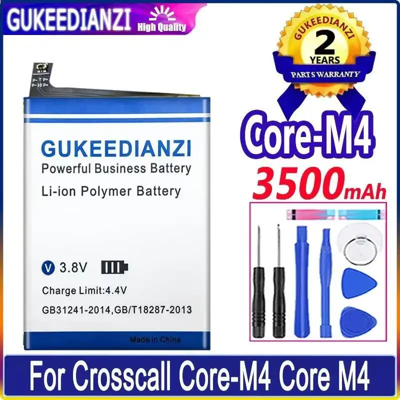 

Mobile Phone Battery 3500Mah Reliable Power For Crosscall Core M4 Core-M4