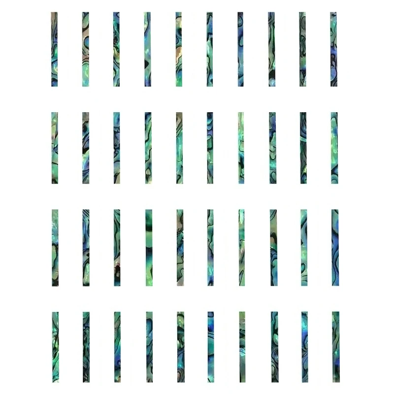 

40x Abalone 23x2x1.5mm Binding Inlay Guitar Luthier Craft