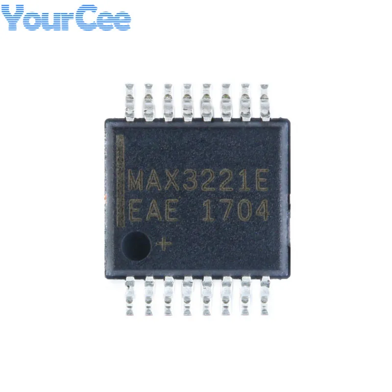 1/2Pcs Original MAX3221EEAE+T Authentic Patch MAX3221 MAX3221EEA SSOP-16 RS232 Transceiver Chip IC