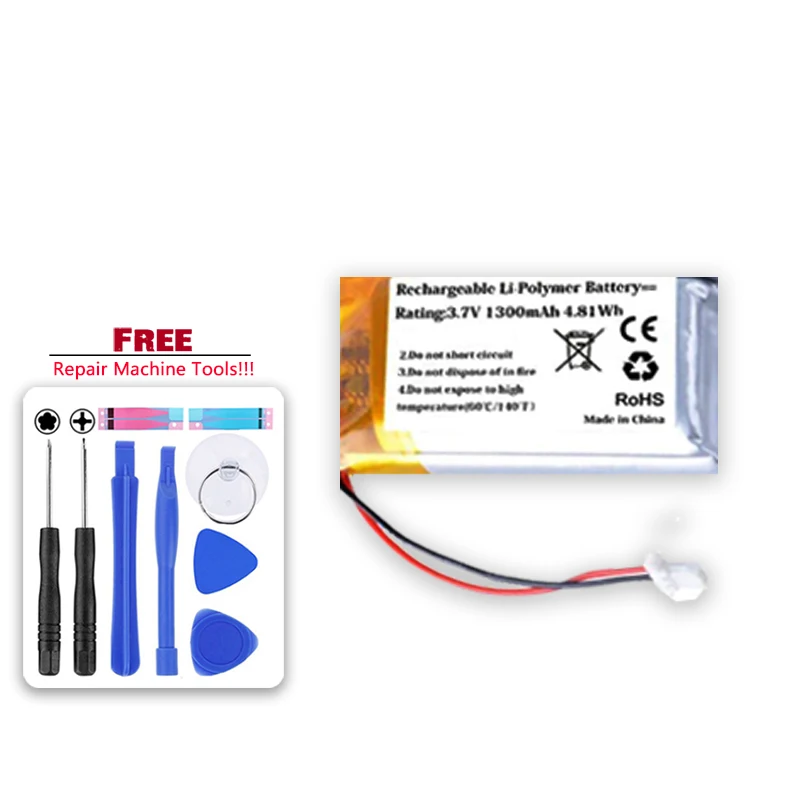 1300mAh Replacement Battery For Sena 30K