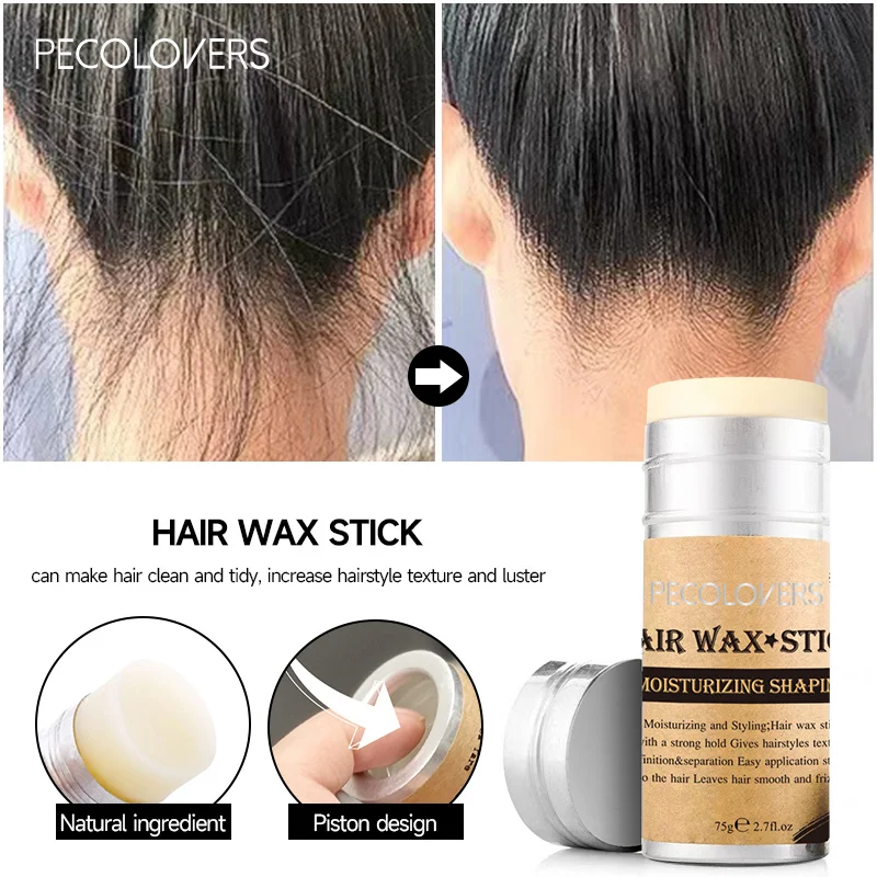 

Professional Hair Styling Stick Hair Wax Finishing Cream Not Greasy Rapid Short Body Creams Broken Hair Styling Cream