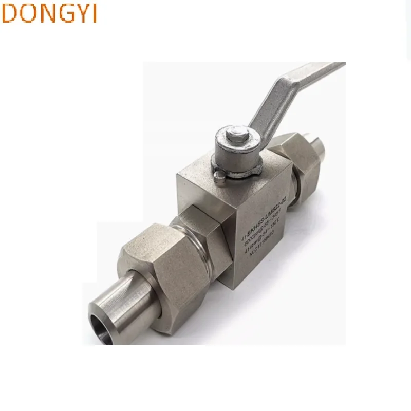 304 stainless steel CNG natural gas BHK high pressure ball valve welded loose Weld outside diameter 10/12/14/16/18/20/22/25/28mm