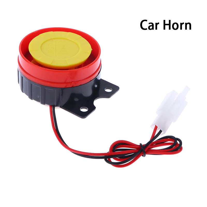 Durable Car Horn Air Raid Siren Alarm Universal 12V Car Truck Horn Portable Small Electric Horn Alarm Car Interior Parts