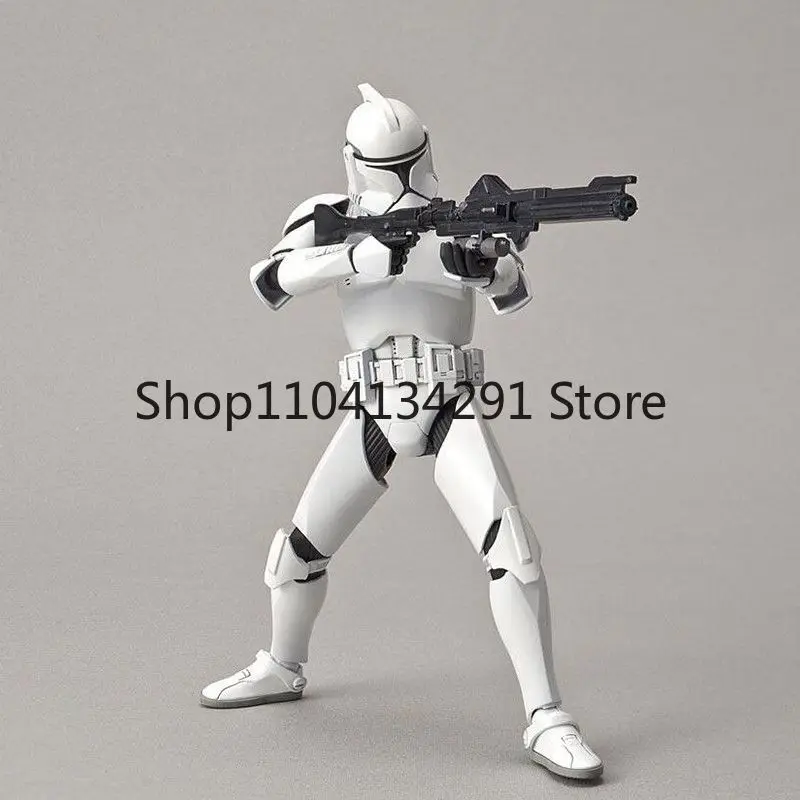 Originale Bandai Star Wars Serie animata Boba Fett Clone Trooper Mandalorian Death Trooper Regalo di compleanno Figura da collezione