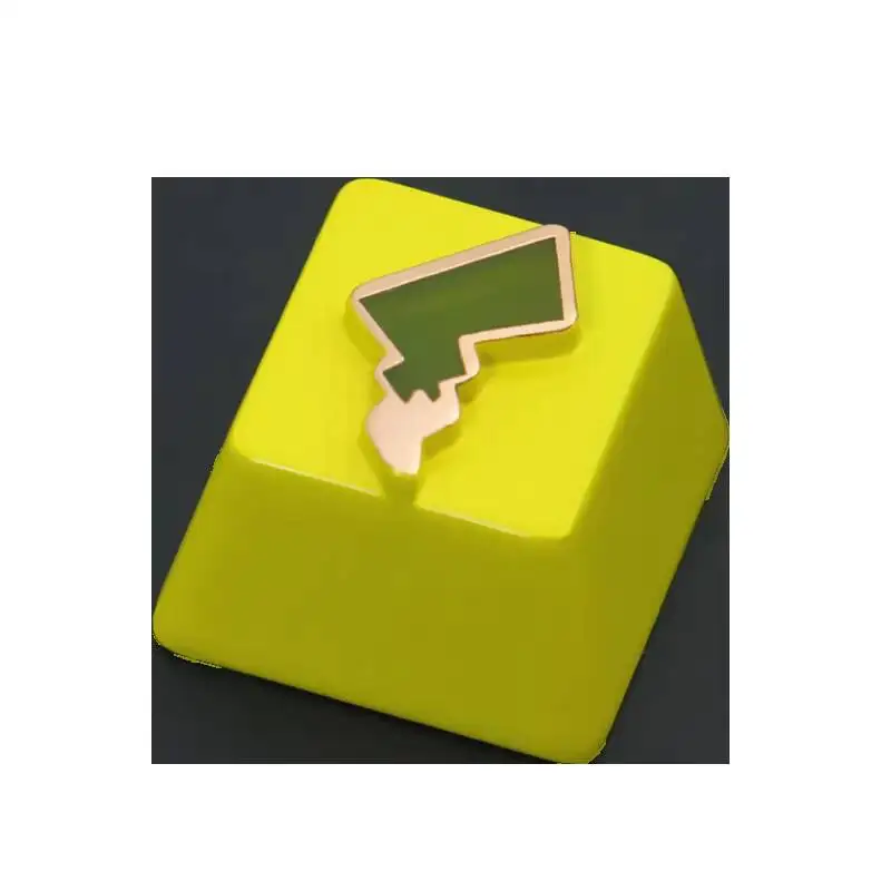 

Механическая клавиатура с индивидуальными аниме-логотипами, металлические персонализированные кейкапы из цинково-алюминиевого сплава.