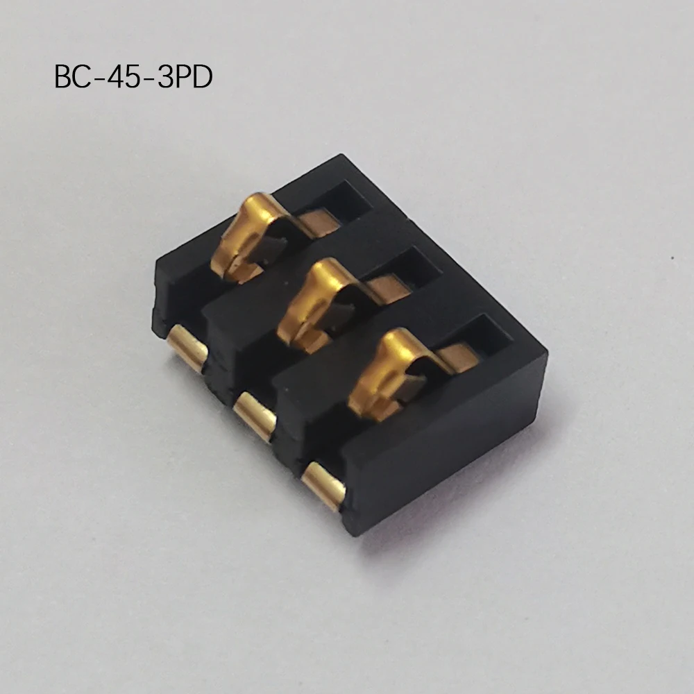 5 Stück B-35 B-45 B-70 Batterie-Federkontaktverbinder 2 3 4 5 6 7 Pin 4mm 4,25mm 2,54mm Rastermaß Batterie-Kontaktbuchse – Detail 9