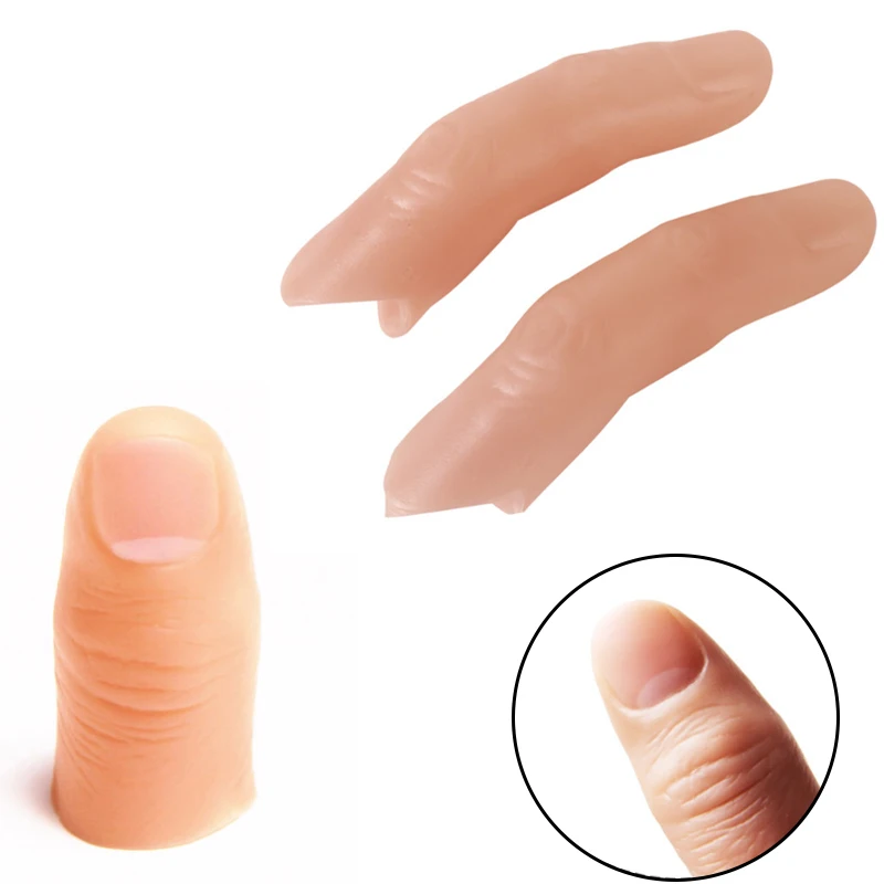 

Rubber Close Up Vanish Appearing Creative 1pc Magic Tip Fingers Trick Props Toys Children Christmas Gifts Funny Prank Party