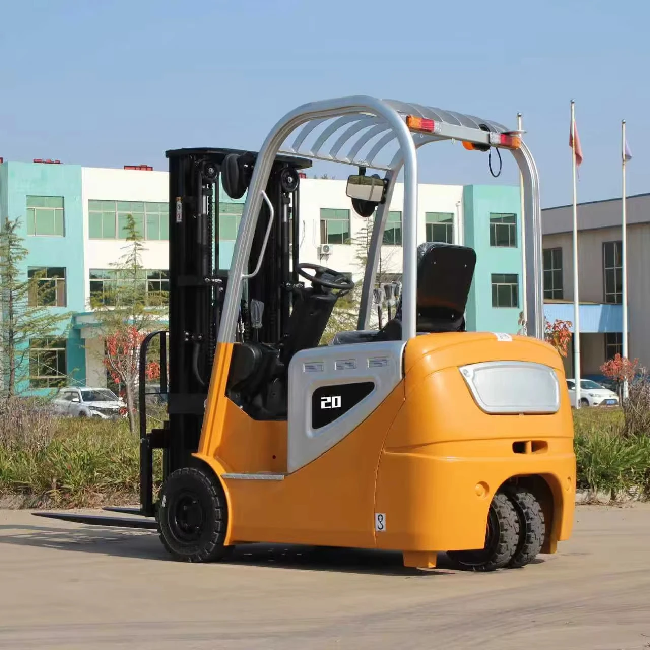 Electric Forklifts 1 Ton 3M 5M Lift Height Compact Lightweight High Cost Performance Warehouse Logistics Industrial