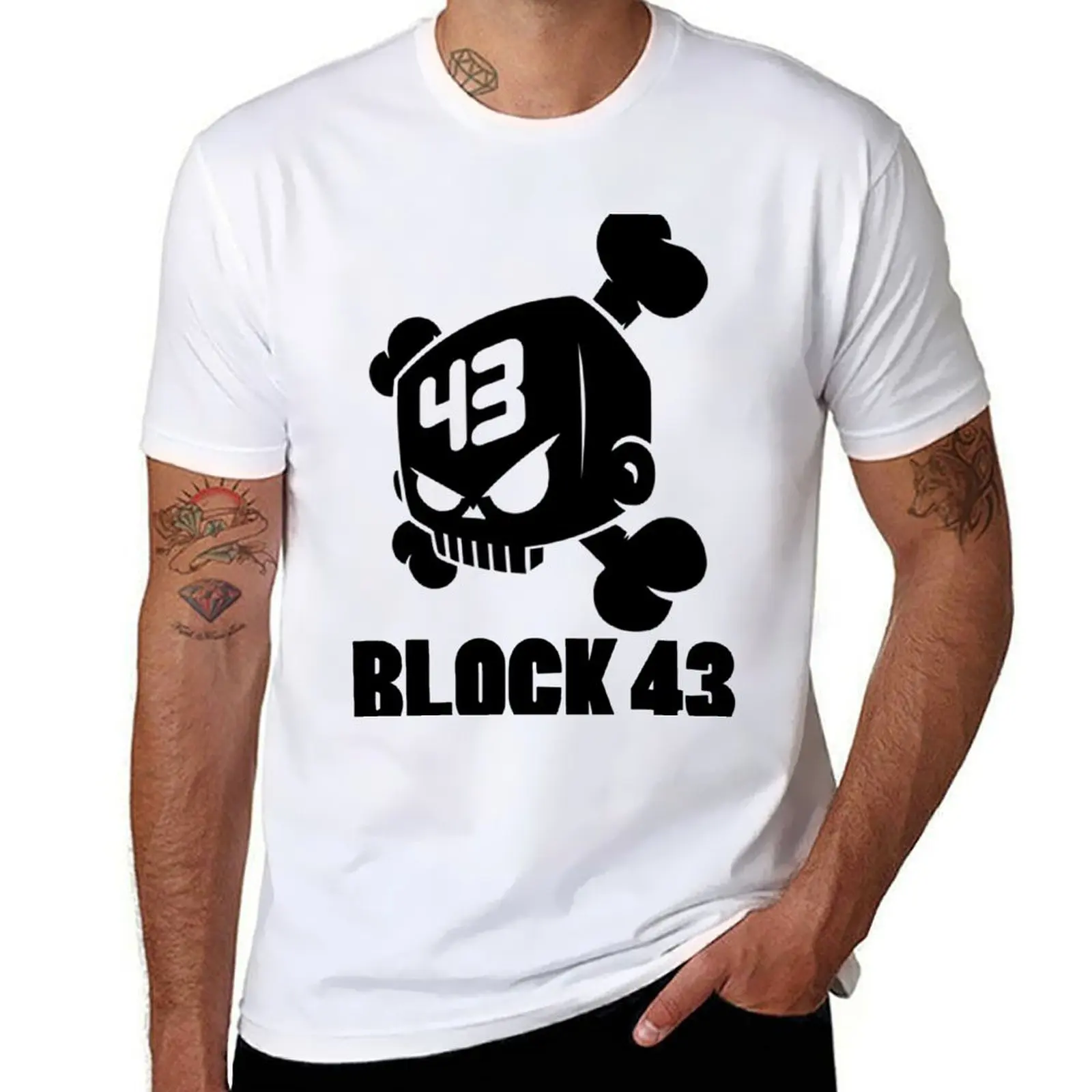 

ken block 43 T-Shirt t shirts for man graphic tees man t shirt cotton high quality T-Shirt