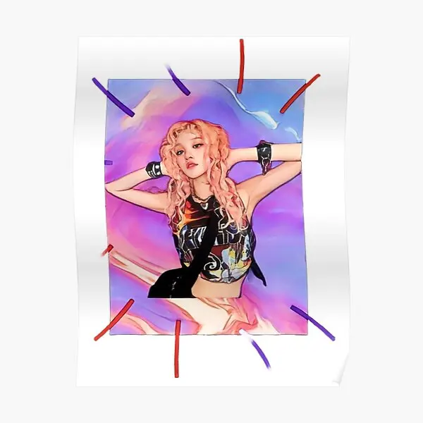 Song Yuqi G I Dle  Poster Decor Picture Painting Room Modern Mural Print Wall Art Home Decoration Funny Vintage No Frame