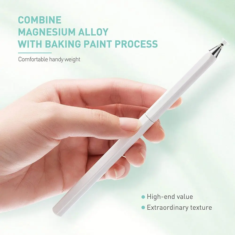 Professional Rotating Stylus Pen Replaceable High Sensitive Touch Screen Pen Universal Smooth Capacitive Touch Pencil