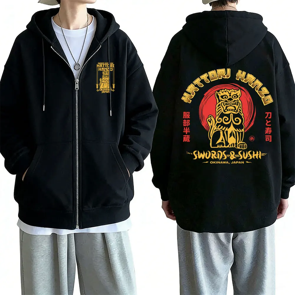 quentin-tarantino-movie-kill-bill-swords-and-sushi-hattori-hanzo-okinawa-japan-zipper-hoodie-men-women-casual-retro-zip-up-coat