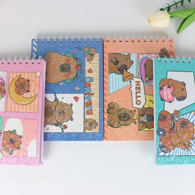 Adorabile libro da colorare artistico Capibara: ideale per bambini, libro di pittura illustrativa a tema animali: regalo di compleanno perfetto