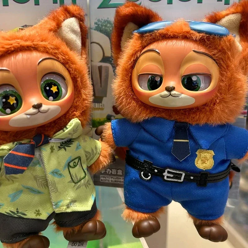 2026 حار Zootopia صندوق أعمى لطيف نيك جودي عمل الشكل أفخم دمية من الفينيل صندوق غامض شخصيات كرتونية الكرتون جمع لعبة مجسمة