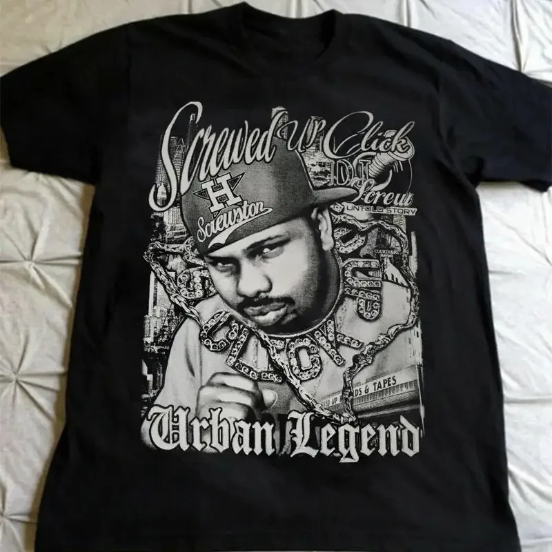 DJ Screw Hip Hop  For Fan Black S 2345XL T shirt TMB998