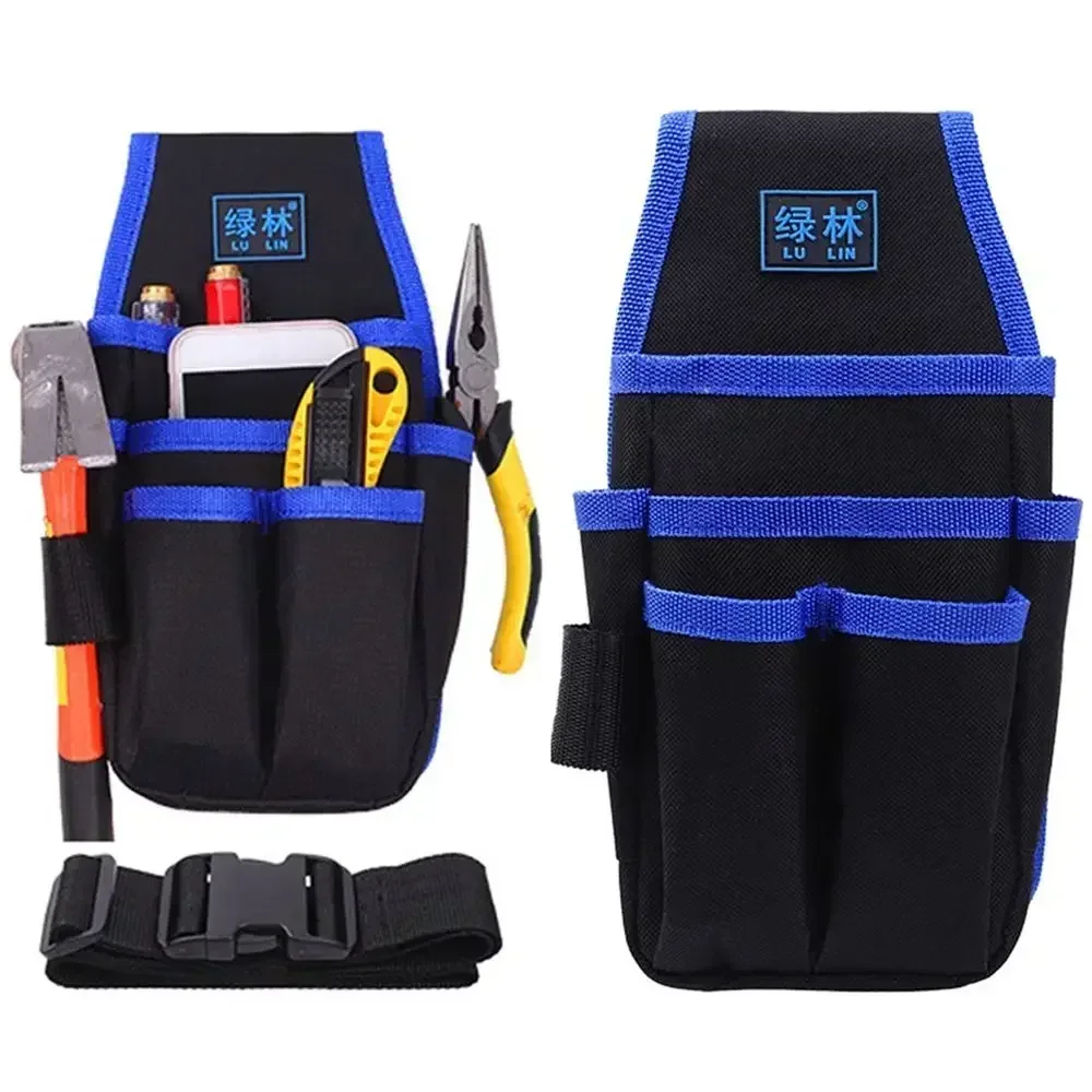 Pocket Nylon Pocket Holder Kit Bag Bag Belt Electrician Tool Tool Fabric 9 1 Utility Pouch Bag In Pouch Tool Screwdriver Waist