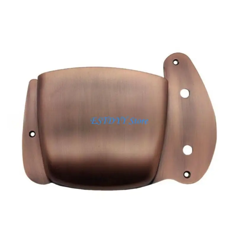 

G6DE Professional Basses Bridge Cap Heavy Type Metal Basses Bridge Guard for Musicians and Backup Protecting Needs