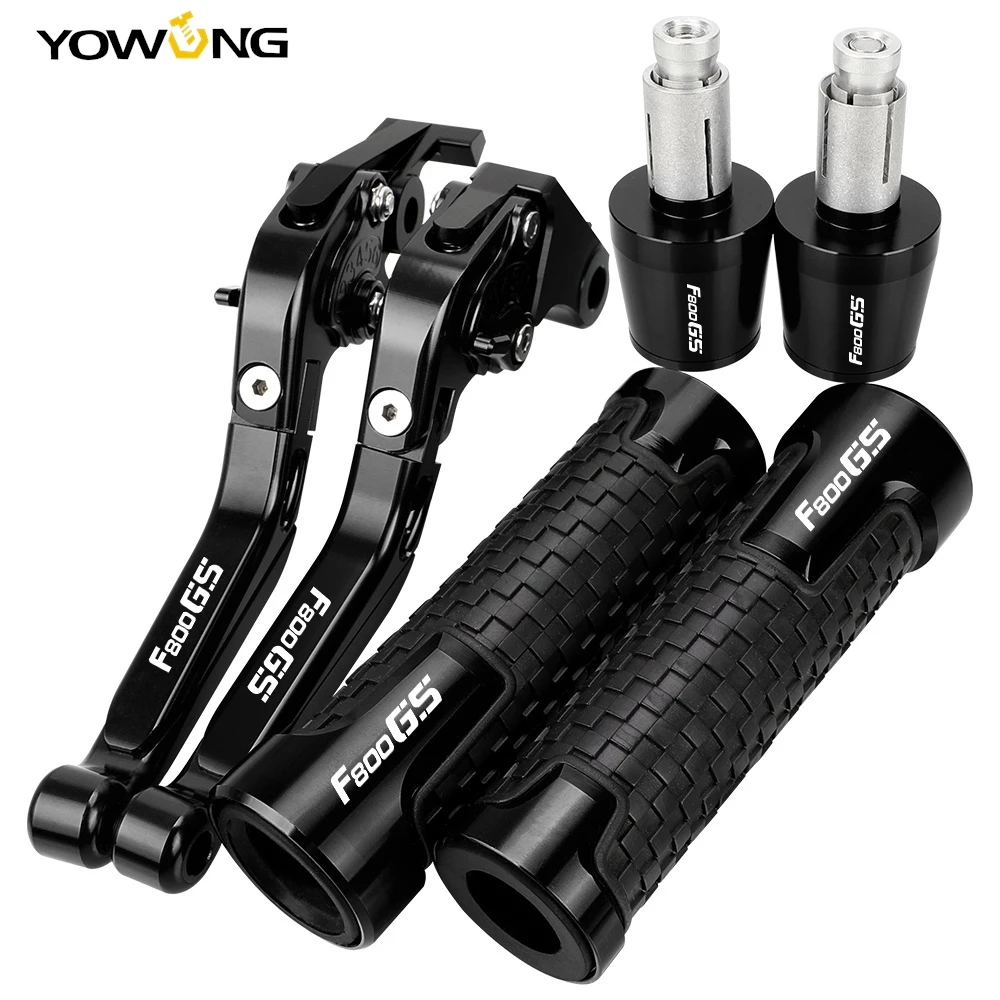 

For BMW F800GS F 800 GS ADVENTURE 2008-2023 Motorcycle Brake Clutch Levers 2017 2018 2019 2020 2021 2022 Handlebar Grips Ends