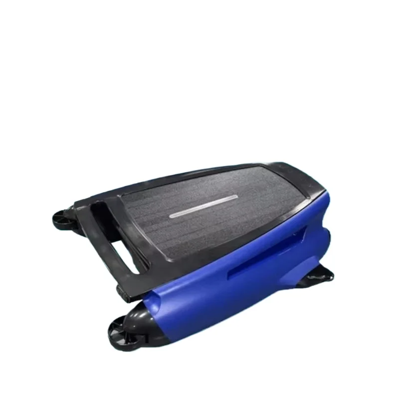 Automatic Solar Pool Skimmer With Remote Control Surface Cleaning Brushless Motor for Swimming Pool