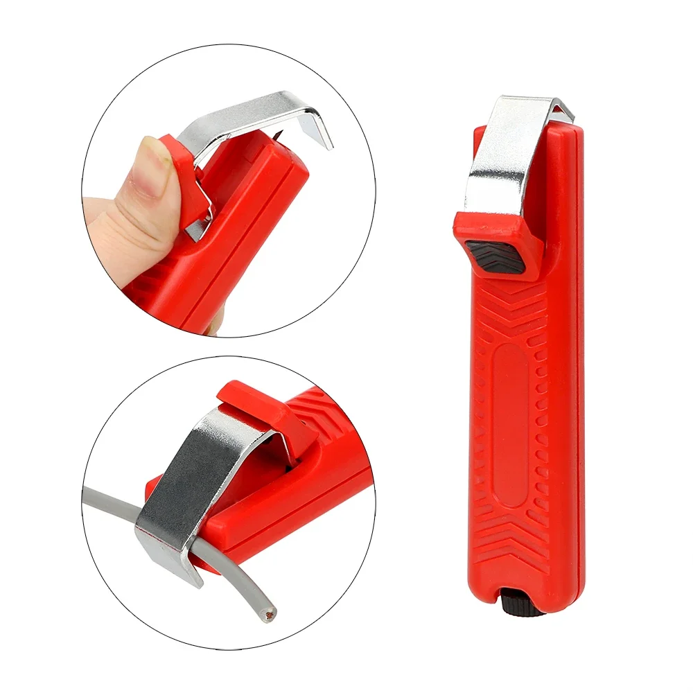 Easy To Use 8-28mm Round Cable Wire Stripper Insulation Cutter Plier Crimping Tool for Electricians Rubber Cable Hand Tool