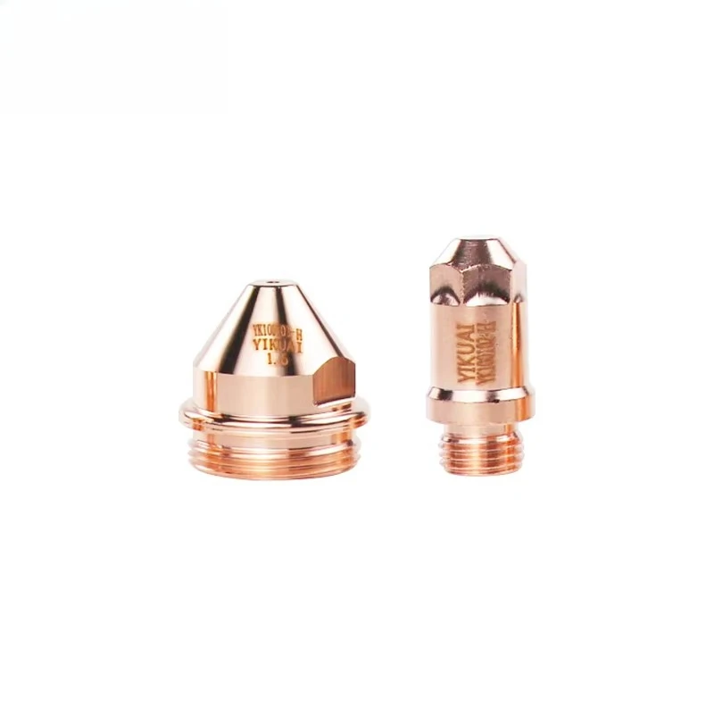 

Air Plasma Cutting Head Consumables Set 10sets with YK100103-H Nozzle Tip 1.2 1.6 1.8 YK100H Electrode YK100102-H