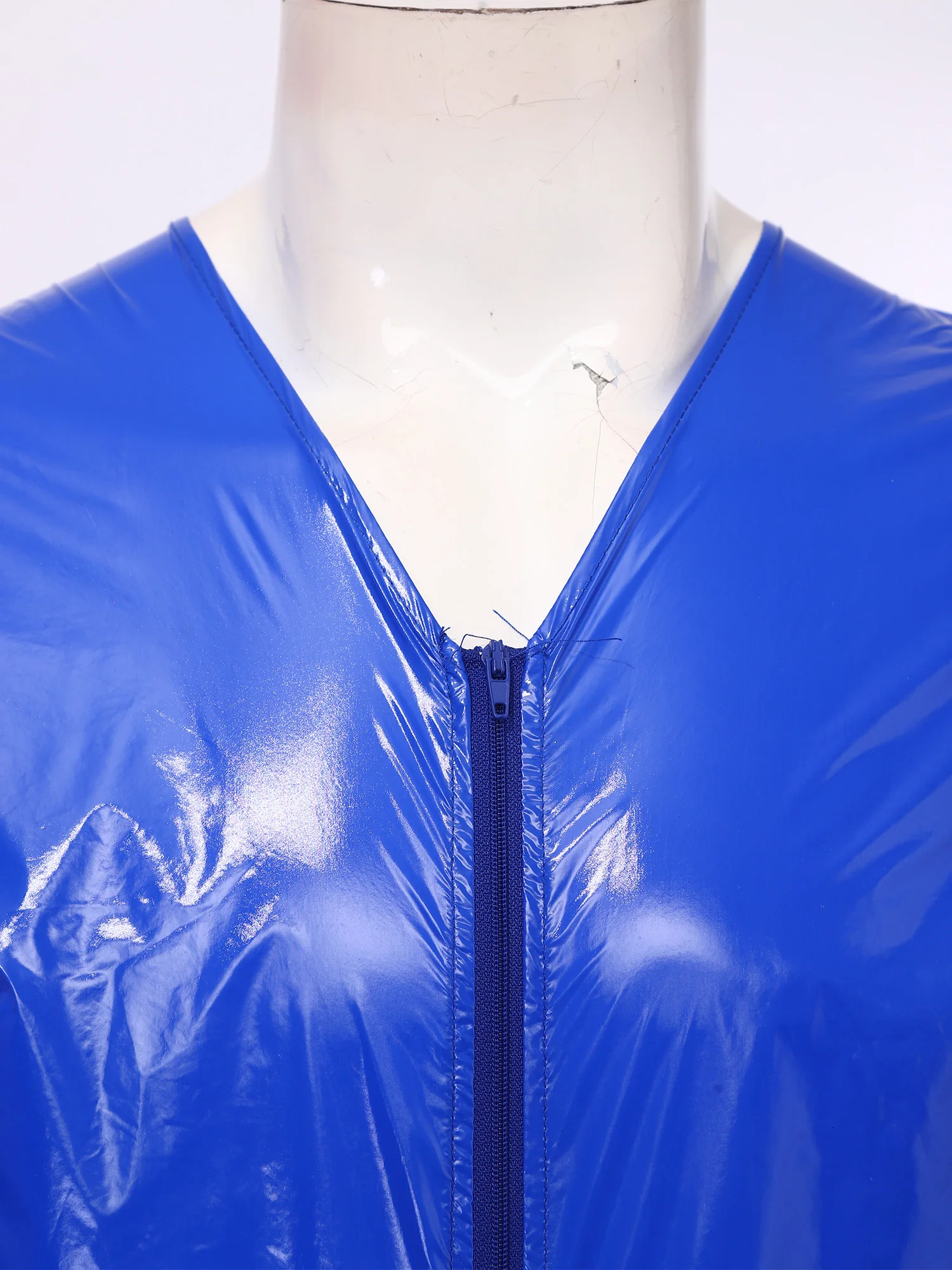 

Men's One-piece Swimsuit Waterproof Diaper Cover Jumpsuit Sleeveless Zipper Rompers Adaptive Bodysuit Nightwear Rave Clubwear