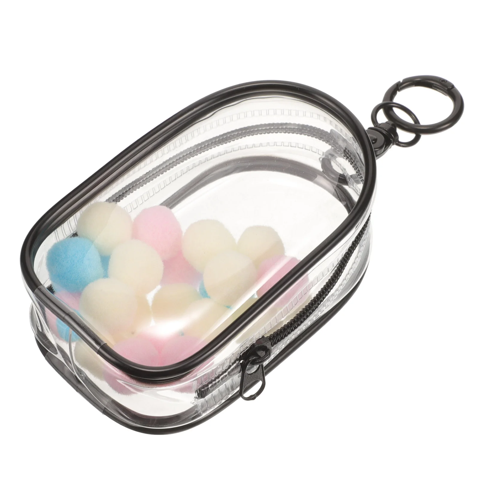 Capsule Closure Package Clear Figure Storage Bag Mini Dolls Display Case Toys Backpack Hanging Portable Packet