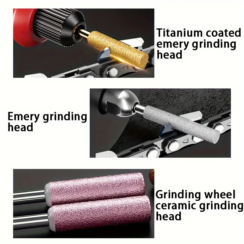 Electric Saw with Titanium-Coated Diamond Abrasive.