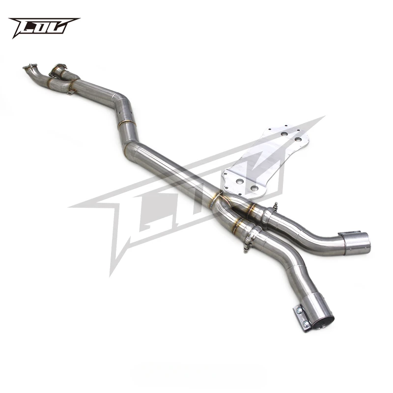 Factory Exhaust 3.5inch 89MM Mid Pipe For BMW M2 G87 3.0T 2023 Auto Parts SUS304 Customizable Exhaust System Car Exhaust Pipe