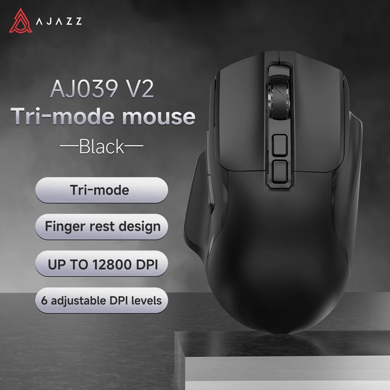 AJAZZ AJ039 V2 Gaming Mouse Wired / Tri-mode Wireless 7200/12800