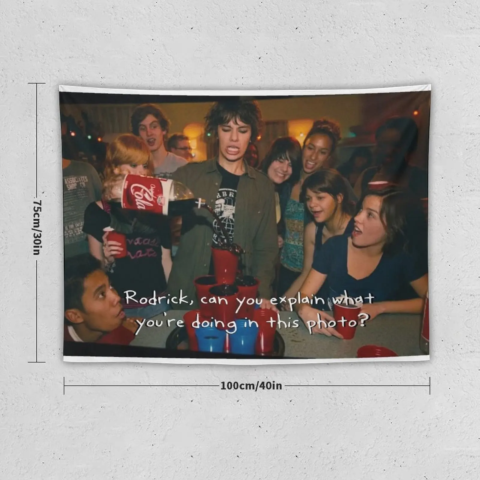 Rodrick, can you explain what you're doing in this photo? Tapestry Room Design Wall Hanging Tapestry