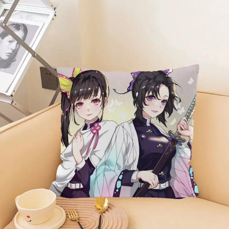 Sofa Cushion Cover Pillow Cover Cushions Cover D-demon Slayer-r Decorative Pillowcase Decor 40x40 Pillowcases for Pillows 45x45