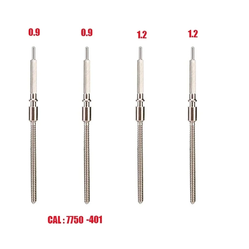 1.2mm Watch Replacing 0.9mm Original Winding Stem Rod Bar Replacement Spare Parts  for 7750-401 Movement Accessories